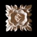 FLR-34: Rose on Leaves Flower